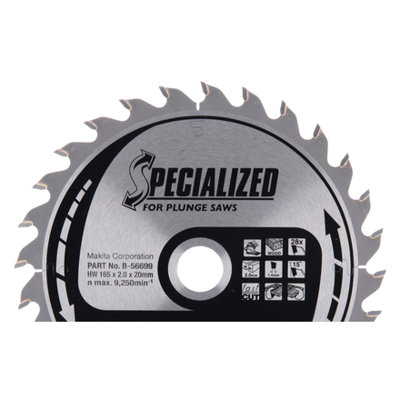 LAMES CARBURES MAKITA POUR SCIES PLONGEANTES À BATTERIE-B-56699