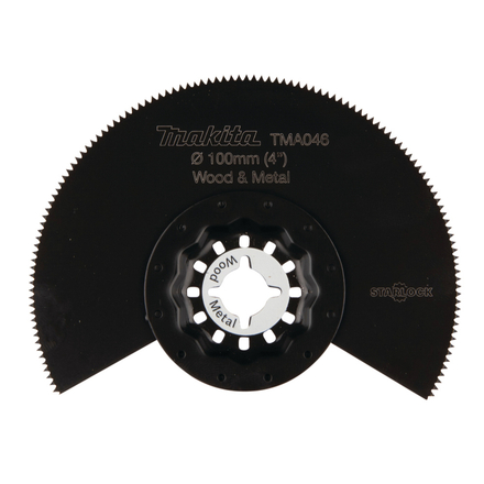 LAME SEGMENT BIM STARLOCK 100MM BOIS/METAL MAKITA - B64808