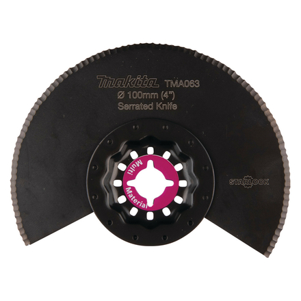 LAME SEGMENT BIM STARLOCK 100MM MOQUETTE MAKITA - B64967