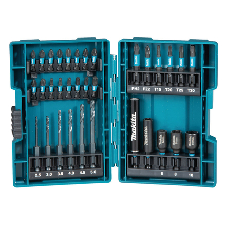 COFFRET IMPACT BLACK 33PCS MAKITA - B66896