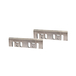 JEU DE FERS DE RABOT REAFFUTABLE MAKITA CARBURE 110MM -D-08822