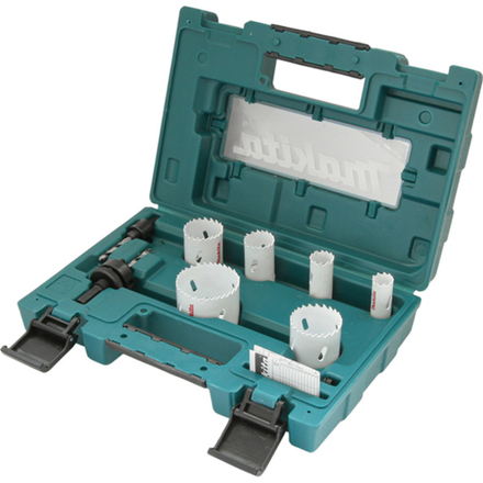KIT SCIES CLOCHES BI-METAL PLOMBIER 9P MAKITA - D63965