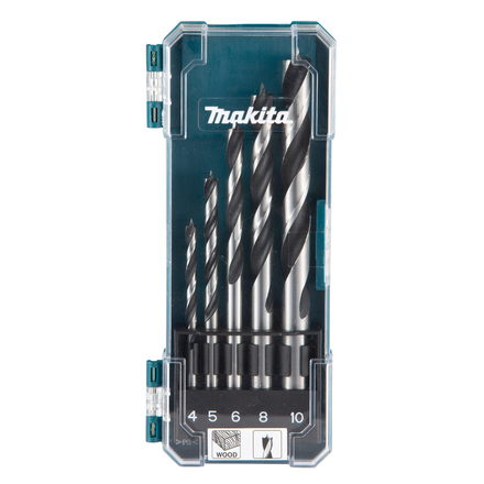 COFFRET 5 FORETS BOIS CYLINDRIQUES MAKITA - D72861
