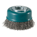 BROSSE BOISSEAU X-LOCK 75MM FILS ACIER ONDULÉS MAKITA - D73396