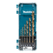 COFFRET 6 FORETS METAL HSS-CO MAKITA - D75758