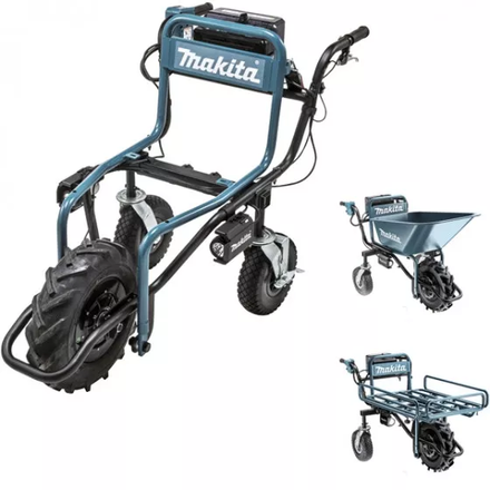 Brouette électrique MAKITA Nue et sans batterie 18V Li-ion 130 Kg - DCU180Z