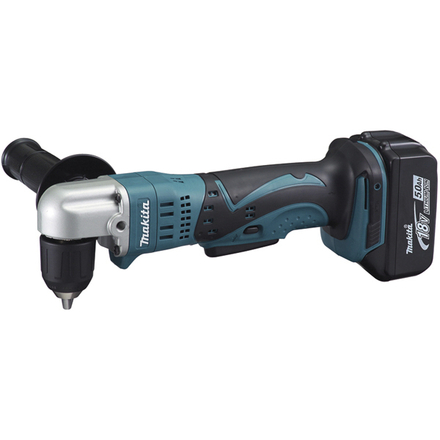 Perceuse visseuse d'angle MAKITA 18 V Li-Ion 5 Ah Diam. 10 mm Auto-serrant - DDA351RTJ