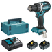 Perceuse visseuse MAKITA sans fil 18 V 2 batteries 5 Ah 13 mm chargeur et coffret MAK PAC - DDF484RTJ