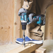 Perceuse visseuse MAKITA sans fil 18 V 2 batteries 5 Ah 13 mm chargeur et coffret MAK PAC - DDF484RTJ