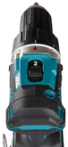 Perceuse visseuse MAKITA sans fil 18 V 2 batteries 5 Ah 13 mm chargeur et coffret MAK PAC - DDF484RTJ