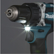 Perceuse visseuse MAKITA sans fil 18 V 2 batteries 5 Ah 13 mm chargeur et coffret MAK PAC - DDF484RTJ