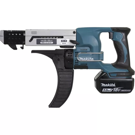 Perceuse visseuse MAKITA sans fil 18 V 5 Ah 4 x 25 à 55 mm - DFR550RTJ