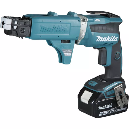 Visseuse automatique MAKITA 18 V Li-Ion 5 Ah 5 x 25 à 55 mm - DFS452TJX2