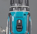 Perceuse visseuse MAKITA LXT 18 V Li-Ion 4 Ah Ø 13 mm 50 Nm - DHP485RMJ