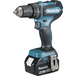 Perceuse visseuse MAKITA à percussion 18 V Li-Ion 5 Ah Ø 13 mm - DHP485RTJ
