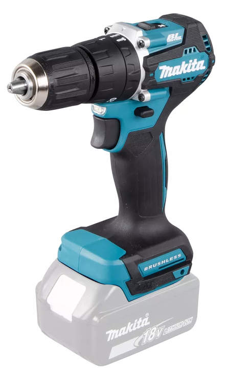 Perceuse visseuse à percussion MAKITA LXT 18 V Li-Ion Ø 13 mm Produit seul - DHP487ZJ