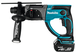 Perforateur burineur sans-fil MAKITA- 18V Li-ion - SDS-plus - Kit (2x 5,0 Ah) - MAKPAC - 2 J - DHR202RTJ