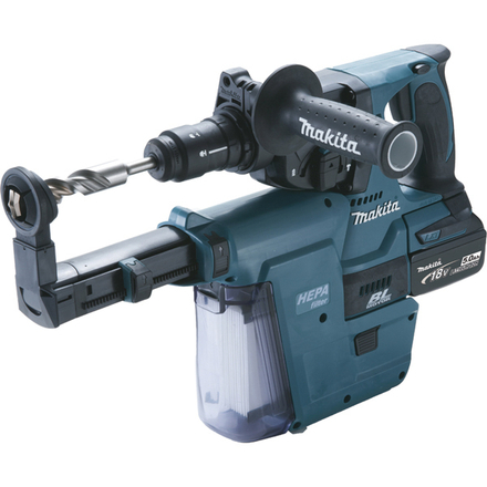 Perfo-burineur MAKITA SDS-Plus 18 V Li-Ion 5 Ah 24 mm - DHR243RTJW