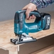 SCIE SAUTEUSE MAKITA 18V AVEC BATTERIES 5 AH + LAMES -DJV182RTJ
