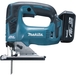 SCIE SAUTEUSE MAKITA 18V AVEC BATTERIES 5 AH + LAMES -DJV182RTJ