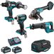 Pack 4 machines MAKITA XGT 40Vmax DF001G + GA005G + TD001G + JR001G - DK0126G401
