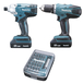 Ensemble de 2 machines MAKITA empreinte spéciale (TD127DZ + DF457DZ) - DK18354X1