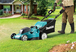 Tondeuse Makita 36 V => 2 x 18 V Li-Ion 5 Ah - DLM481CT2