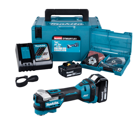 Découpeur-ponceur multifonctions MAKITA 18V - DTM52RTJX1