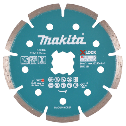 DISQUE DIAMANT X- LOCK 125 MAKITA - E02076