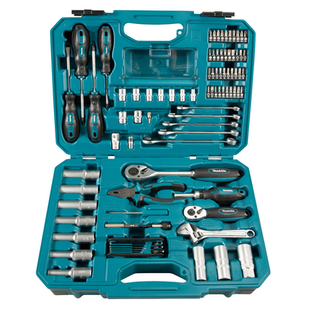 COFFRET OUTILLAGE À MAIN 87 PCS MAKITA - E08458