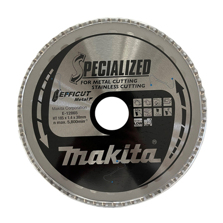 LAME CARB METAL EFFICUT 185X30MM 60D MAKITA - E12865