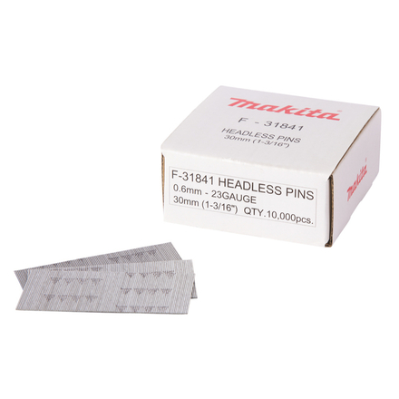 CLOUS FINETTES 23GA 30MM (10000 PCS) MAKITA - F31841