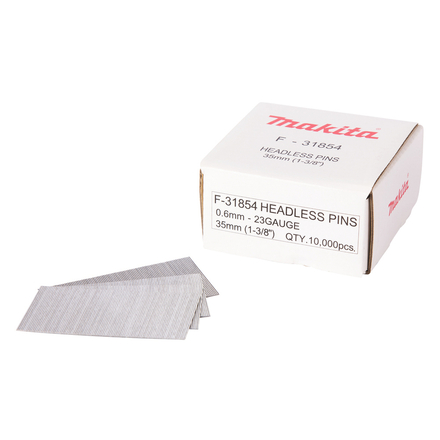 CLOUS FINETTES 23GA 35MM (10000 PCS) MAKITA - F31854