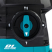 Perfo-burineur MAKITA SDS-Plus XGT 40V - HR008GM202