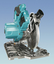 Scie circulaire MAKITA 40 V max Li-Ion XGT Ø 190 mm - HS004GM202