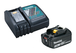 Pack 2 machines jardin MAKITA taille haies + coupe herbe avec batteries 3 Ah LOT0347
