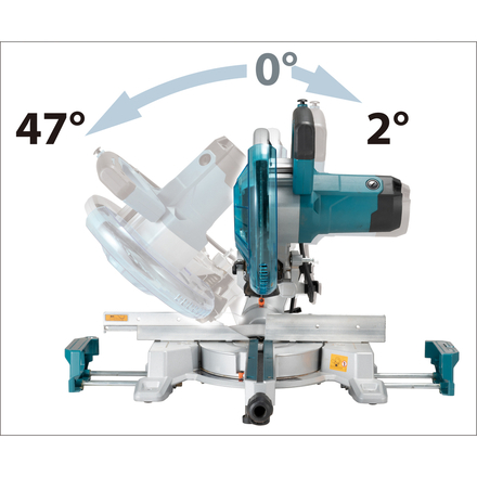 Scie radiale 1450W - 260 mm - MAKITA - LS1110F