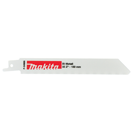 LAME BI-METAL MAKITA FLEXIBLE POUR TOLES ACIER ET INOX 130 MM (32 DENTS) -P-04955