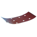 FEUILLE RECT 6+4 BOIS/MÉT 100X240MM G150 (X10) MAKITA - P20694