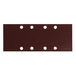 10 FEUILLES A PONCER GRAIN 40 93X230MM MODELE BO3700