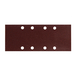 10 FEUILLES RECTANGULAIRES MAKITA ABRASIVES 93X230 MM GRAIN 80 - 4 + 4 TROUS-P318370-80