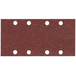 10 FEUILLES RECTANGULAIRES MAKITA ABRASIVES 93X185 MM GRAIN 100 - 4 + 4 TROUS - AUTO-AGRIPPANT-P318710-100