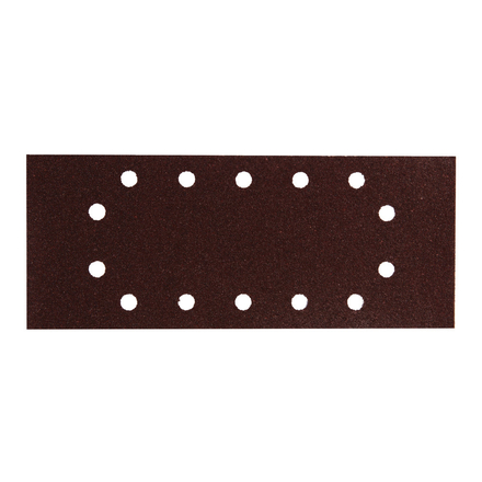 FEUILLE RECT 5+5+2+2 BOIS/MÉT 115X280MM G40 (X10) MAKITA - P33009