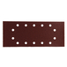 MAKITA-10 Feuilles rectangulaires abrasives 115x280 mm - 5 + 5 + 2 + 2 trous-P330090-80