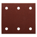 10 FEUILLES RECTANGULAIRES MAKITA ABRASIVES 114X102 MM GRAIN 320 - 3 + 3 TROUS - AUTO-AGRIPPANT-P330870-320