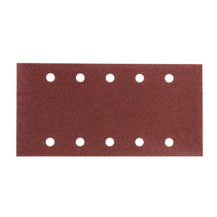 Papier abrasif Makita P-33211 à abrasifs velcro, 115 mm x 229 mm, grain 120 (paquet de 10) -P33211
