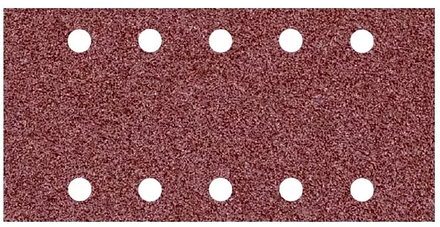 Papier abrasif Makita P-33211 à abrasifs velcro, 115 mm x 229 mm, grain 120 (paquet de 10) -P33211