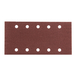 FEUILLE RECT 5+5 BOIS/MÉT 115X229MM G150 (X10) MAKITA - P33227