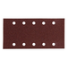 FEUILLE RECT 5+5 BOIS/MÉT 115X229MM G240 (X10) MAKITA - P33249
