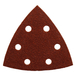 10 FEUILLES TRIANGULAIRES MAKITA ABRASIVES 94 MM GRAIN 60 -P33261